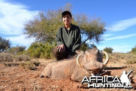 Warthog hunt with Wintershoek Johnny Vivier Safaris