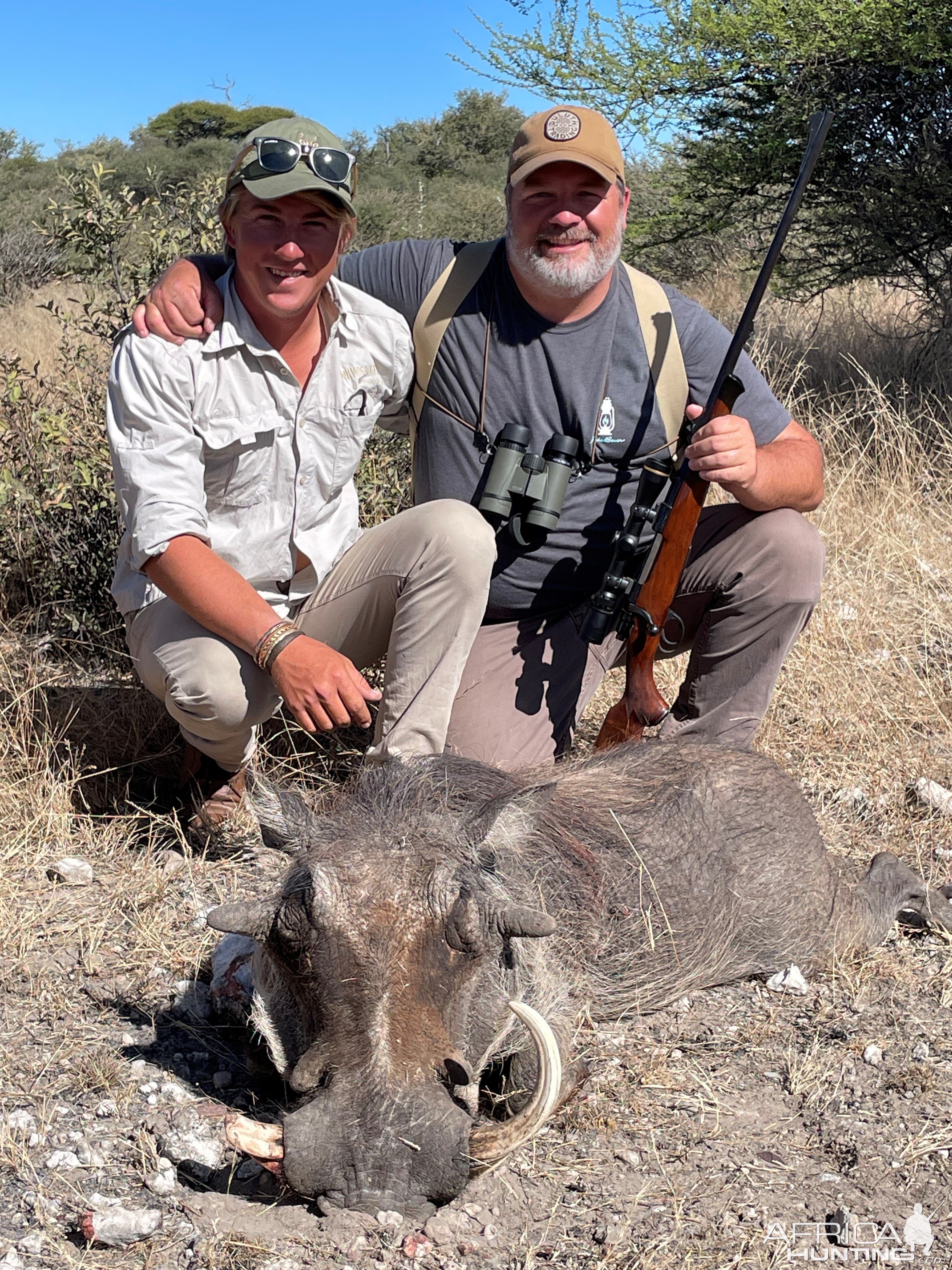 Warthog Hunting Botswana