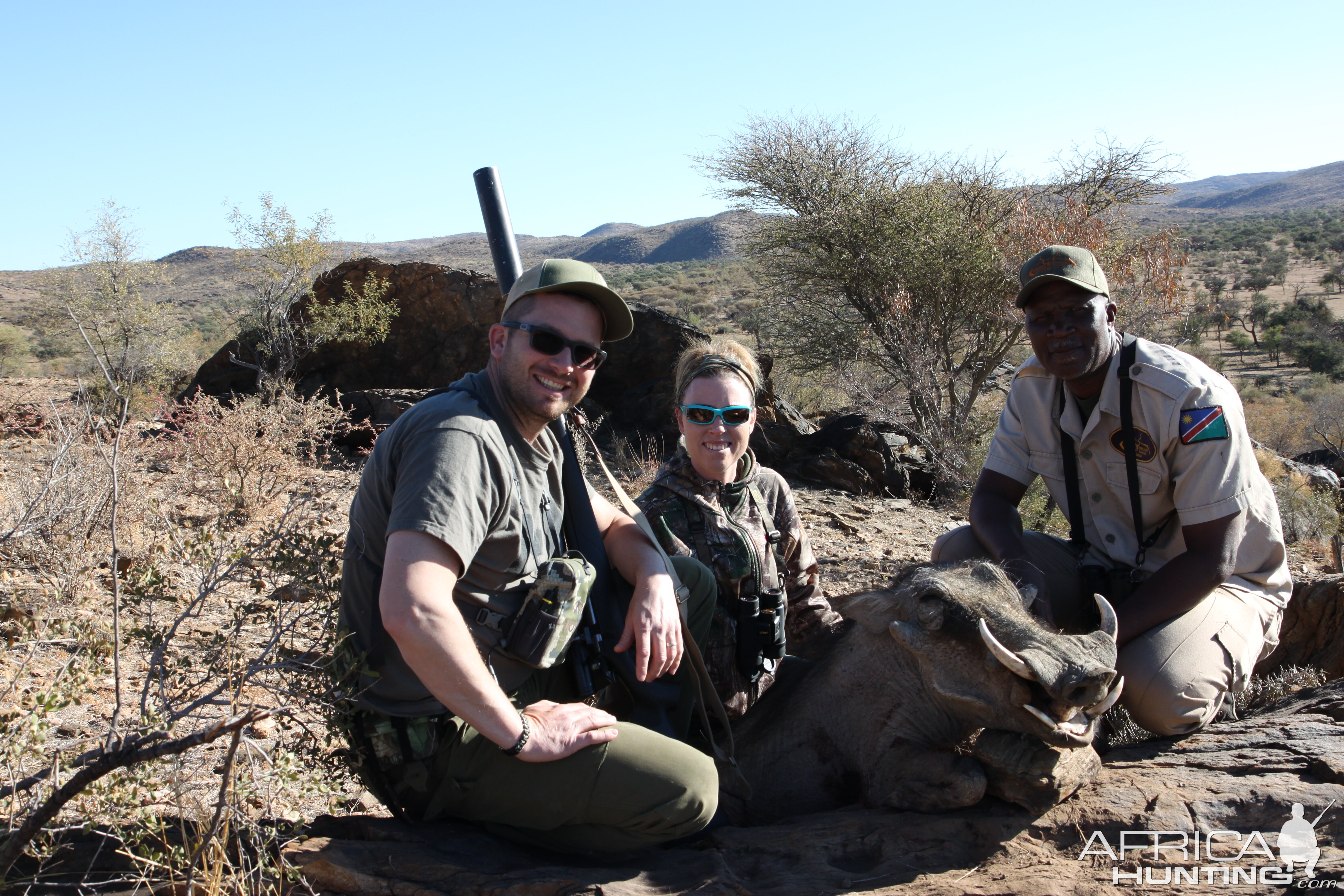 Warthog Hunting Namibia