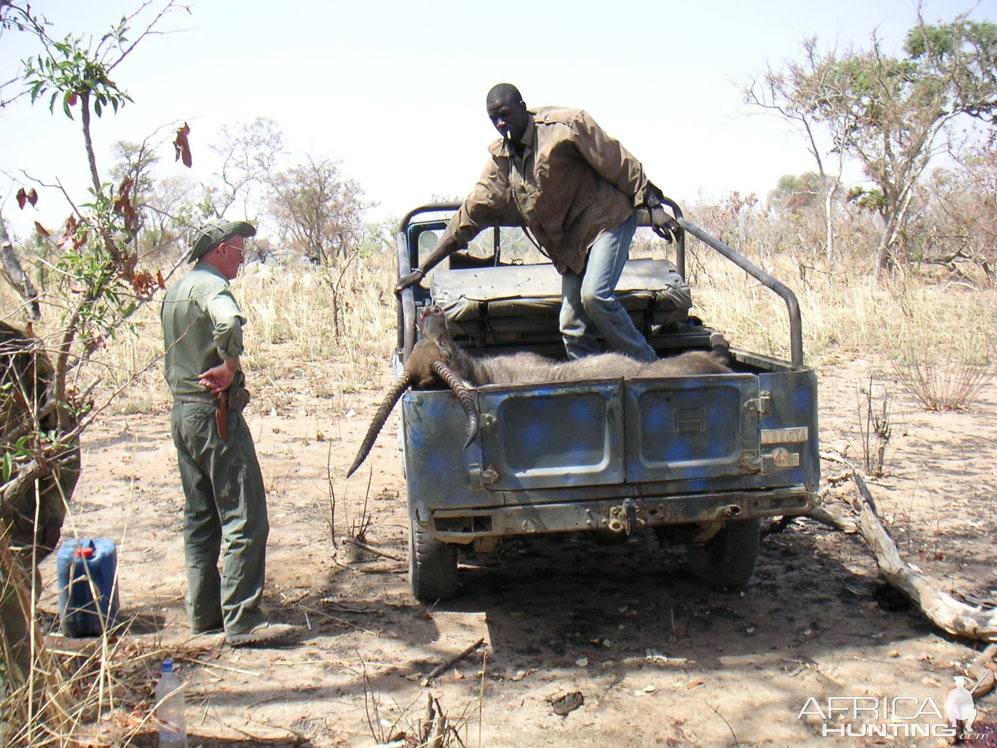 Waterbuck Hunt Burkina West Africa