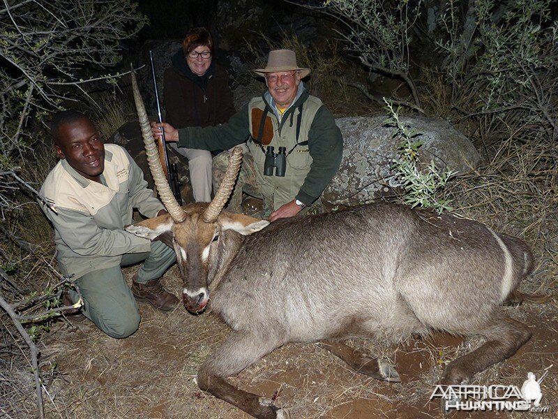 Waterbuck hunt with Wintershoek Johnny Vivier Safaris