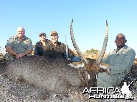 Waterbuck hunt with Wintershoek Johnny Vivier Safaris