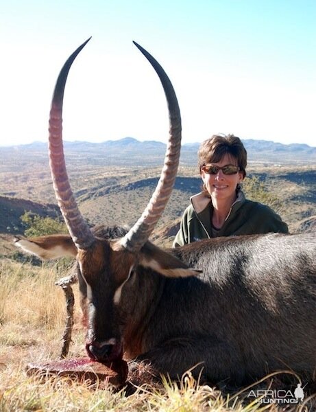 Waterbuck Hunting Namibia