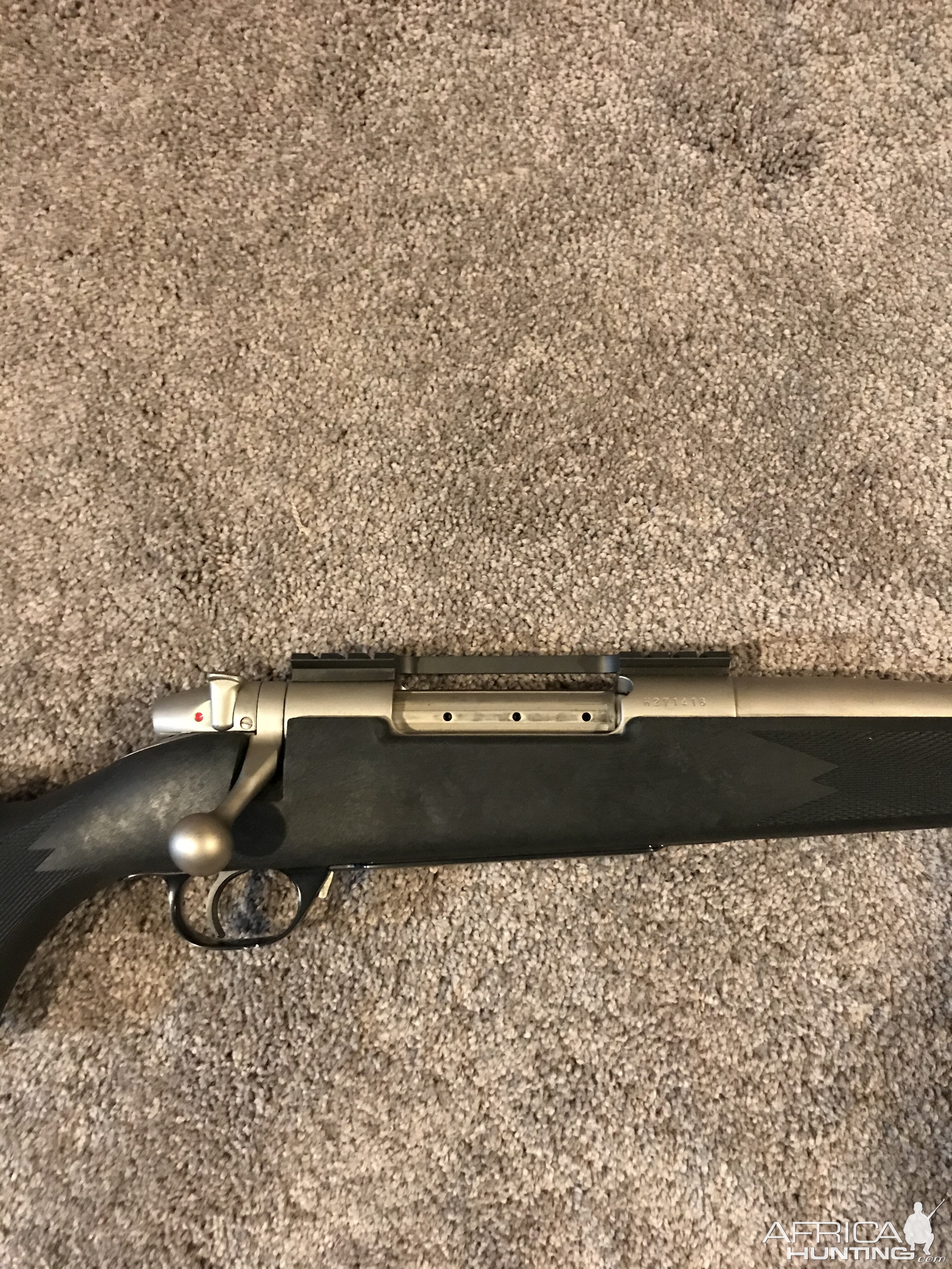 Weatherby Mark V 340 Weatherby Magnum in stainless Rifle