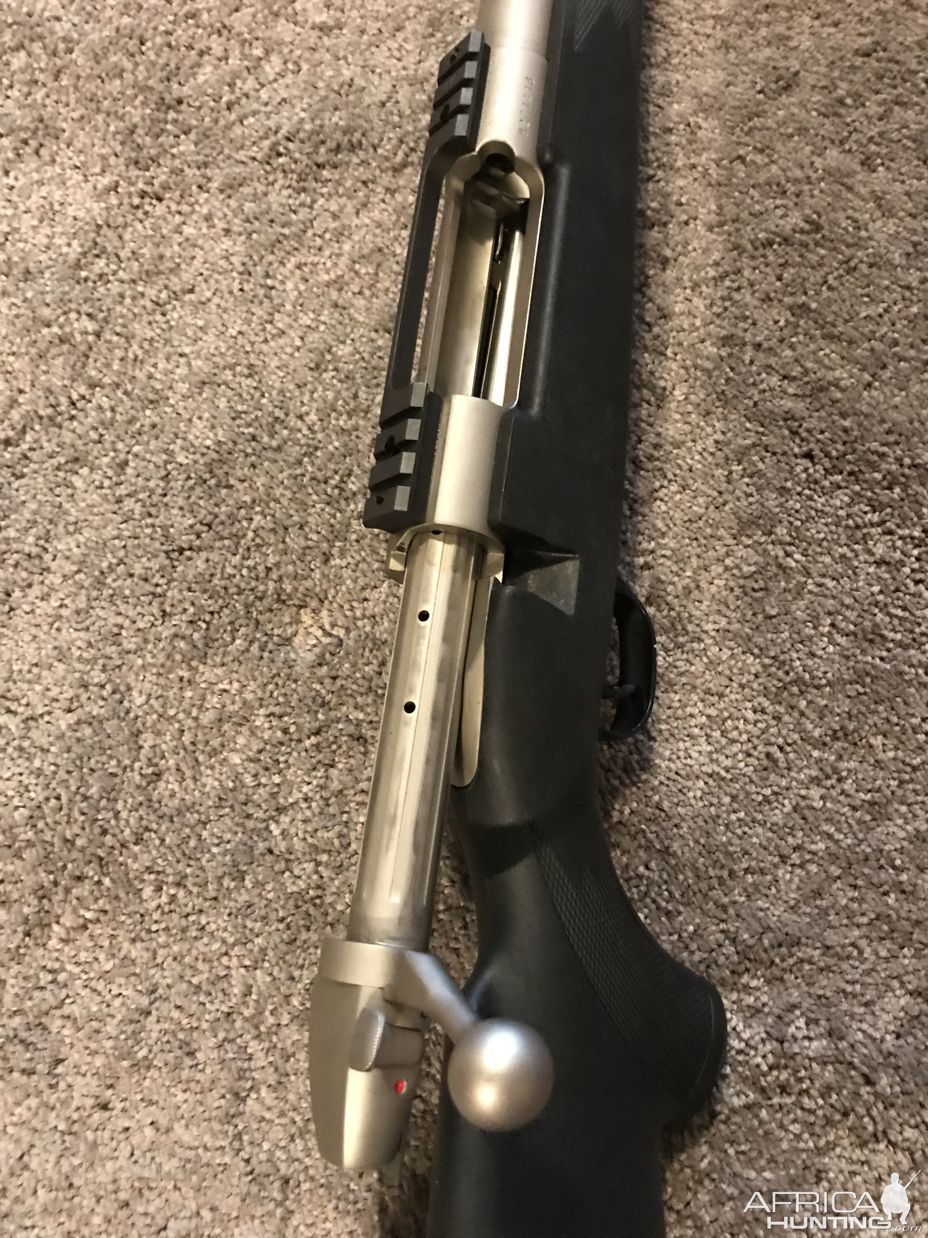 Weatherby Mark V 340 Weatherby Magnum in stainless Rifle