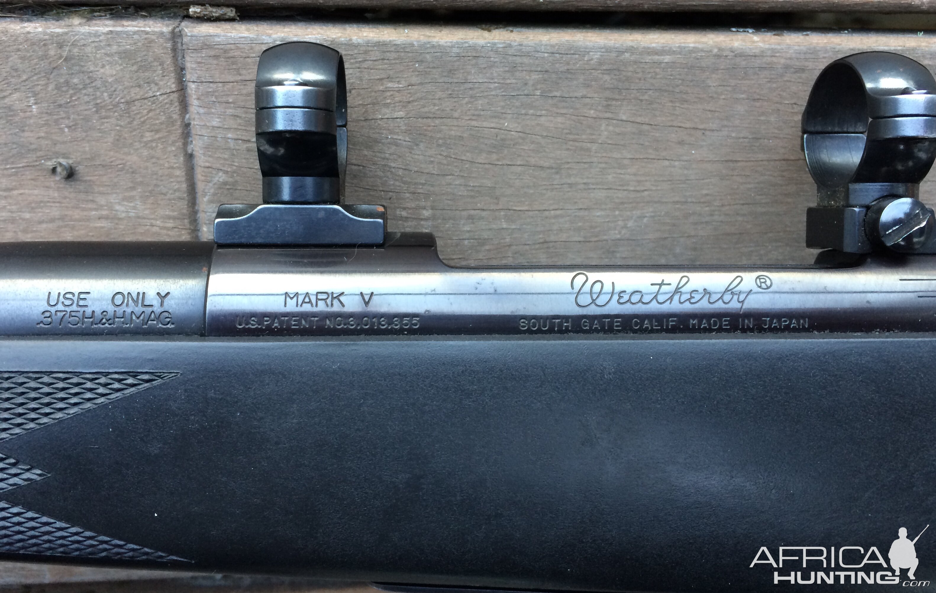 Weatherby Mark V .375 H&H Rifle