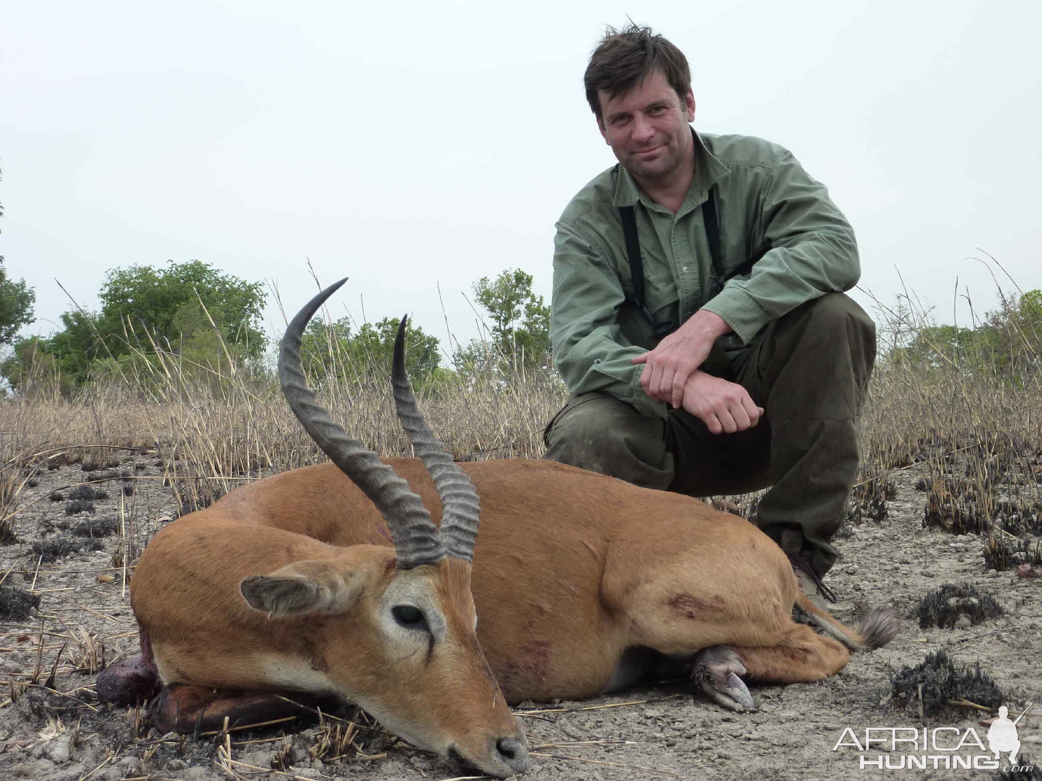 Western/Buffon Kob hunted in Benin with Club Faune