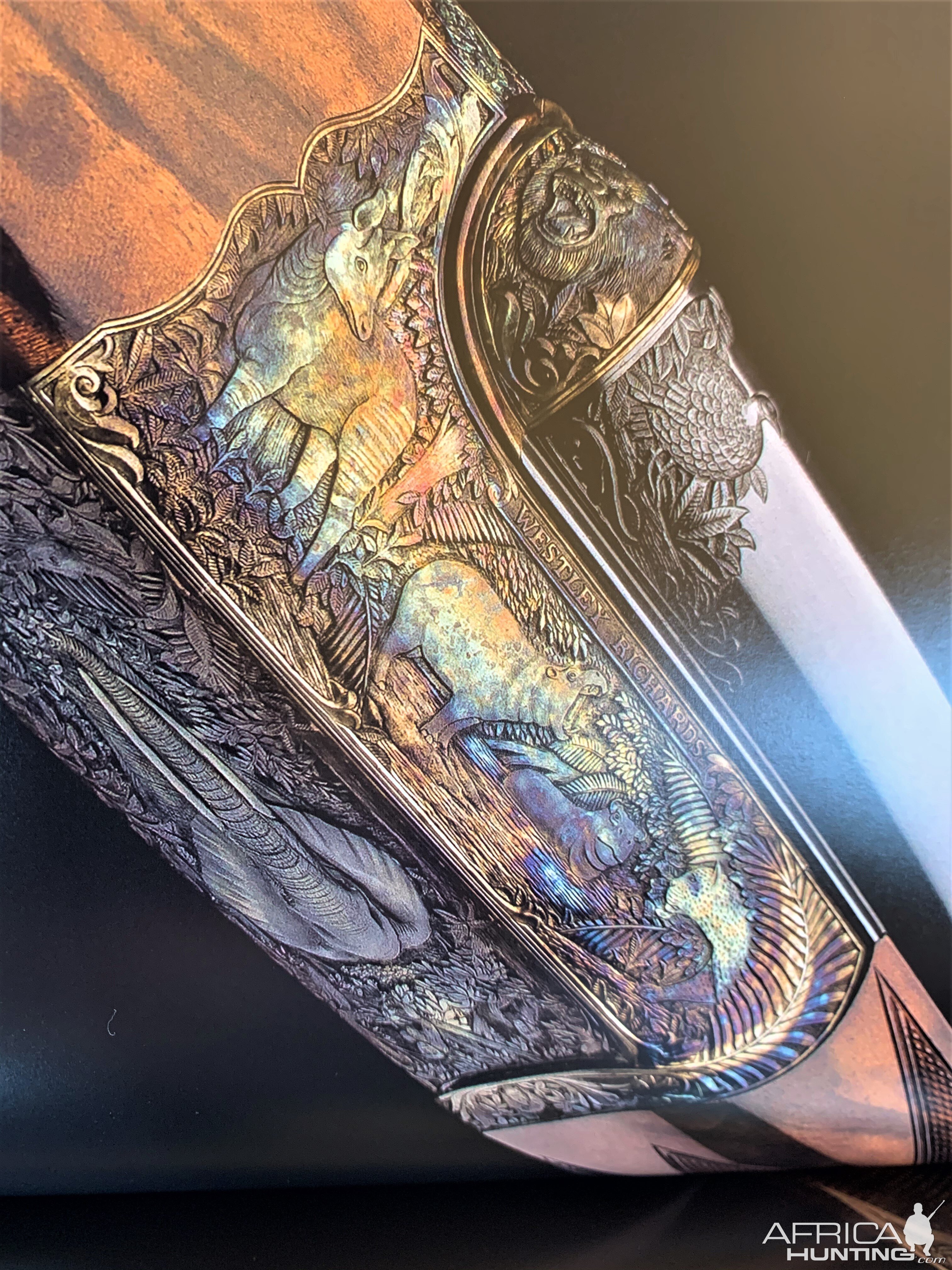 Westley Richards Double Rifle Engravings