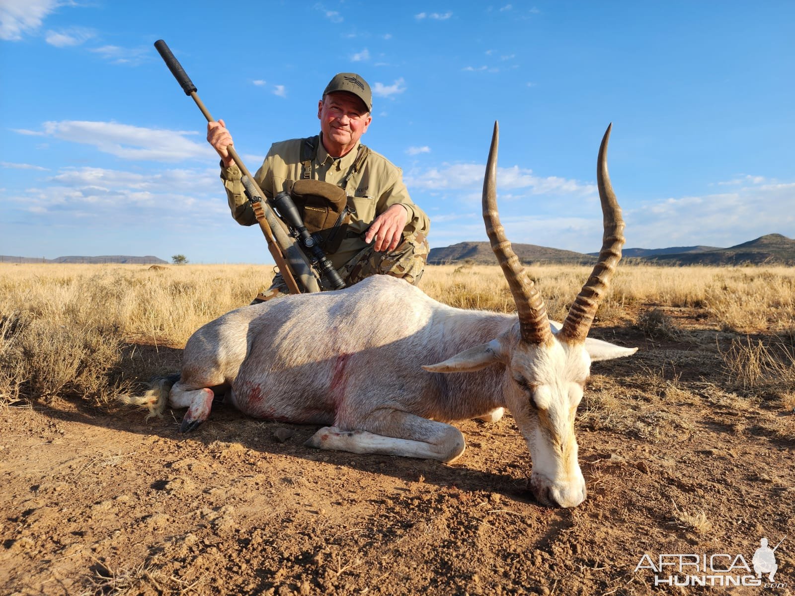 White Blesbok Hunt South Africa