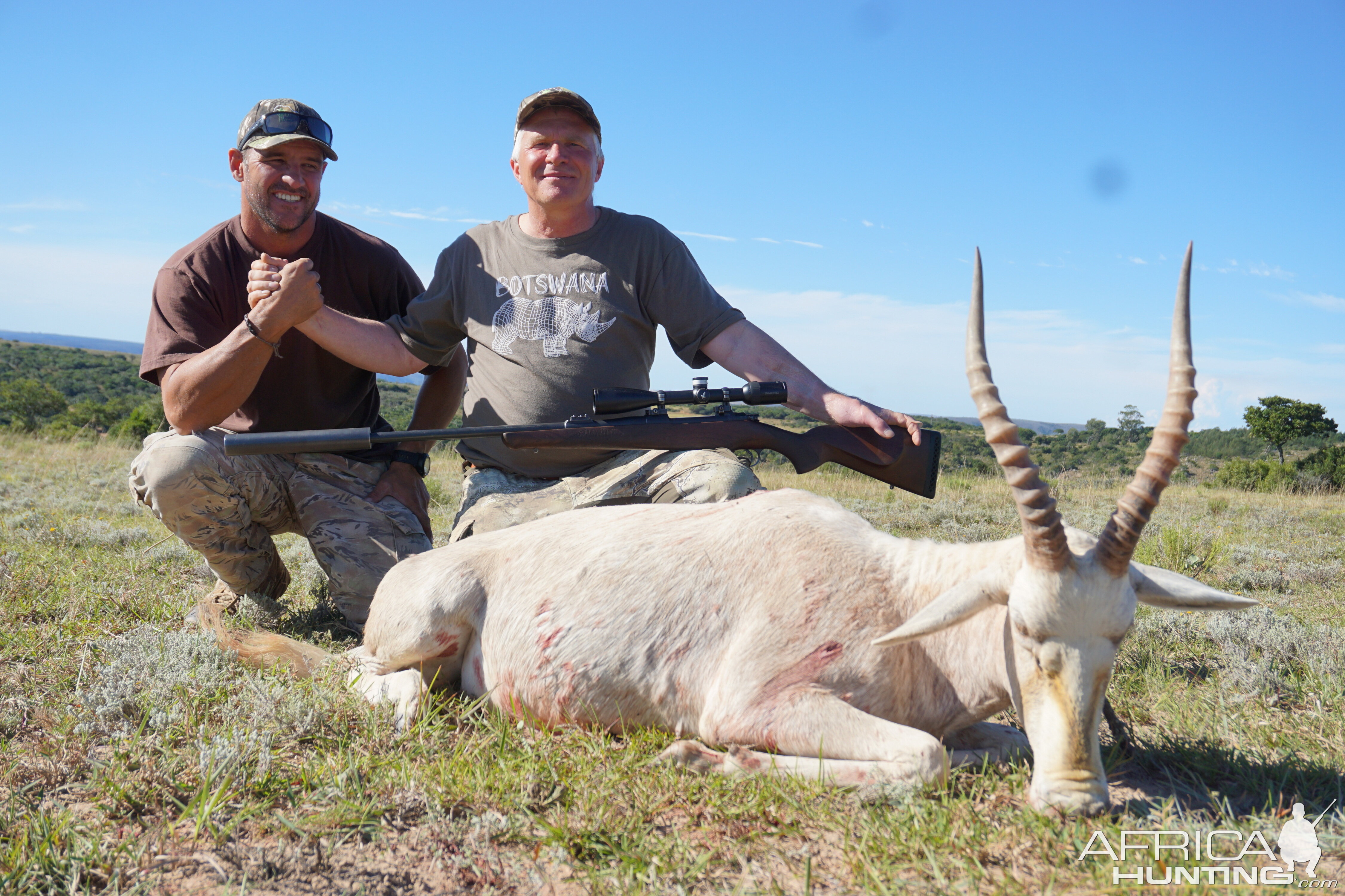 White Blesbok Hunting South Africa