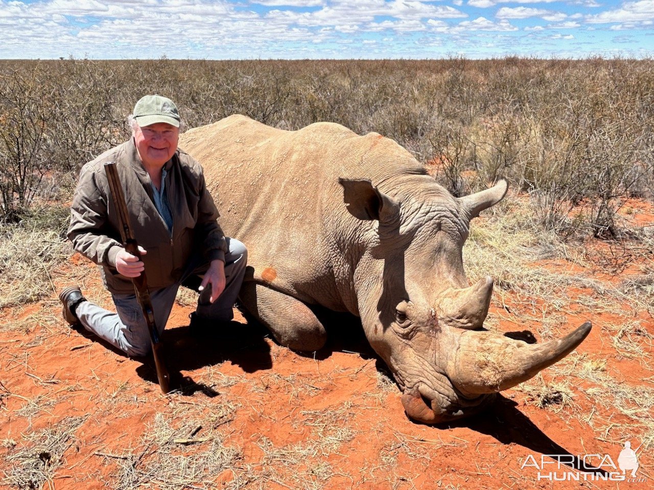 White Rhino Hunt Northern Cape South Africa