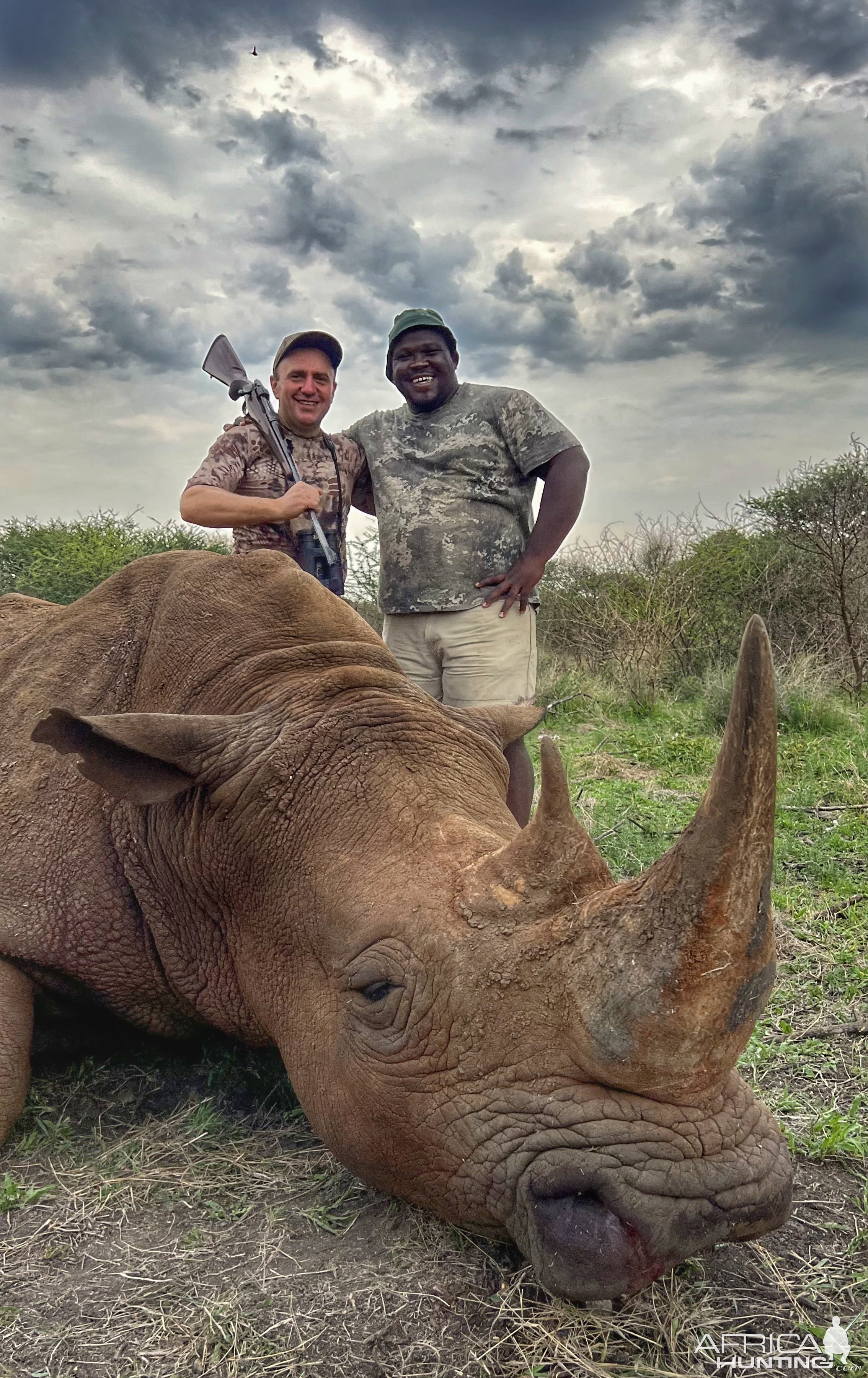 White Rhino hunt with Bayly Sippel Safaris