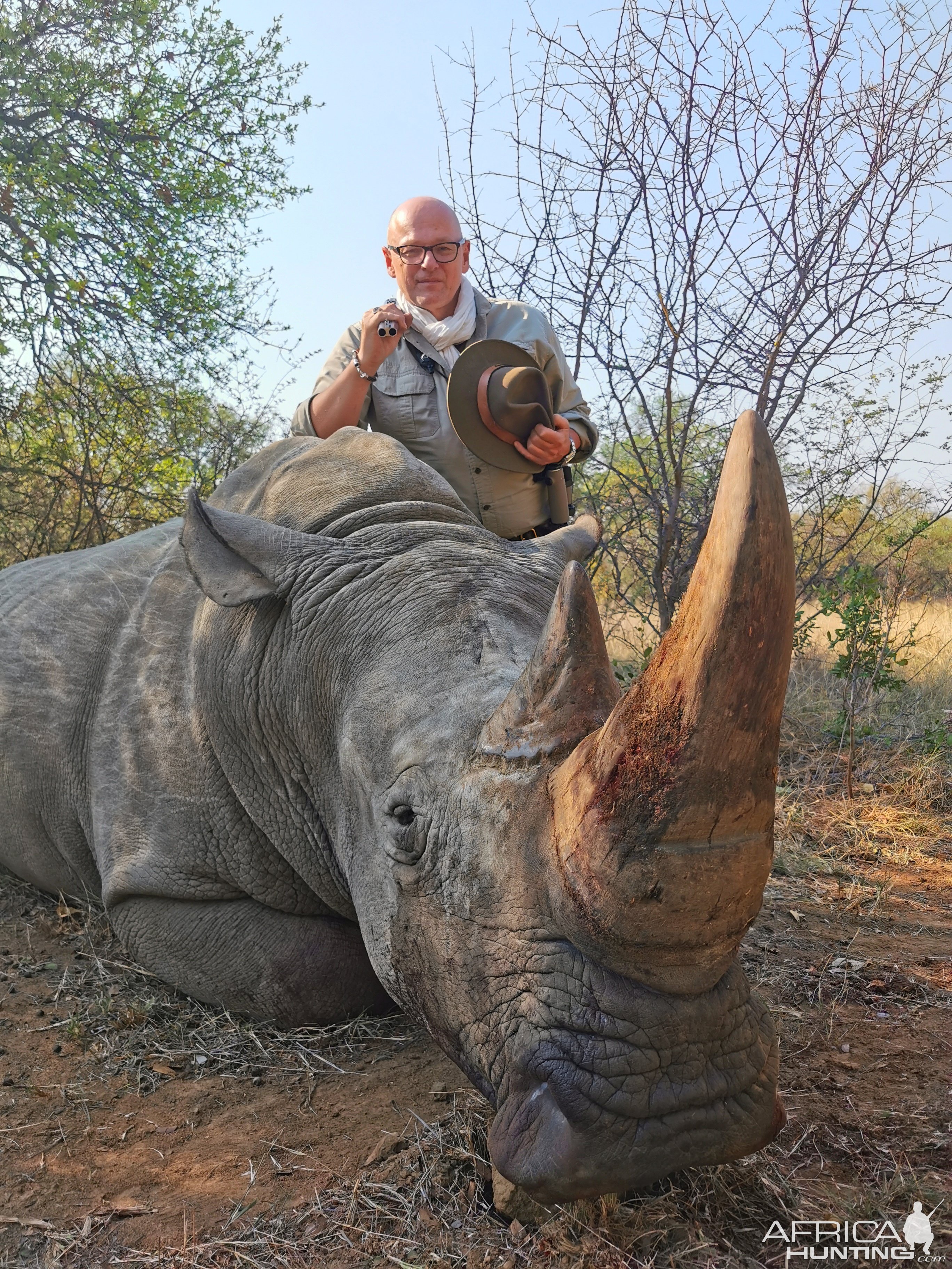 White Rhino hunt with Bayly Sippel Safaris