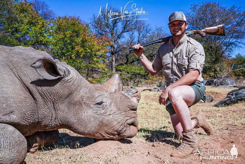 White Rhino Hunting South Africa