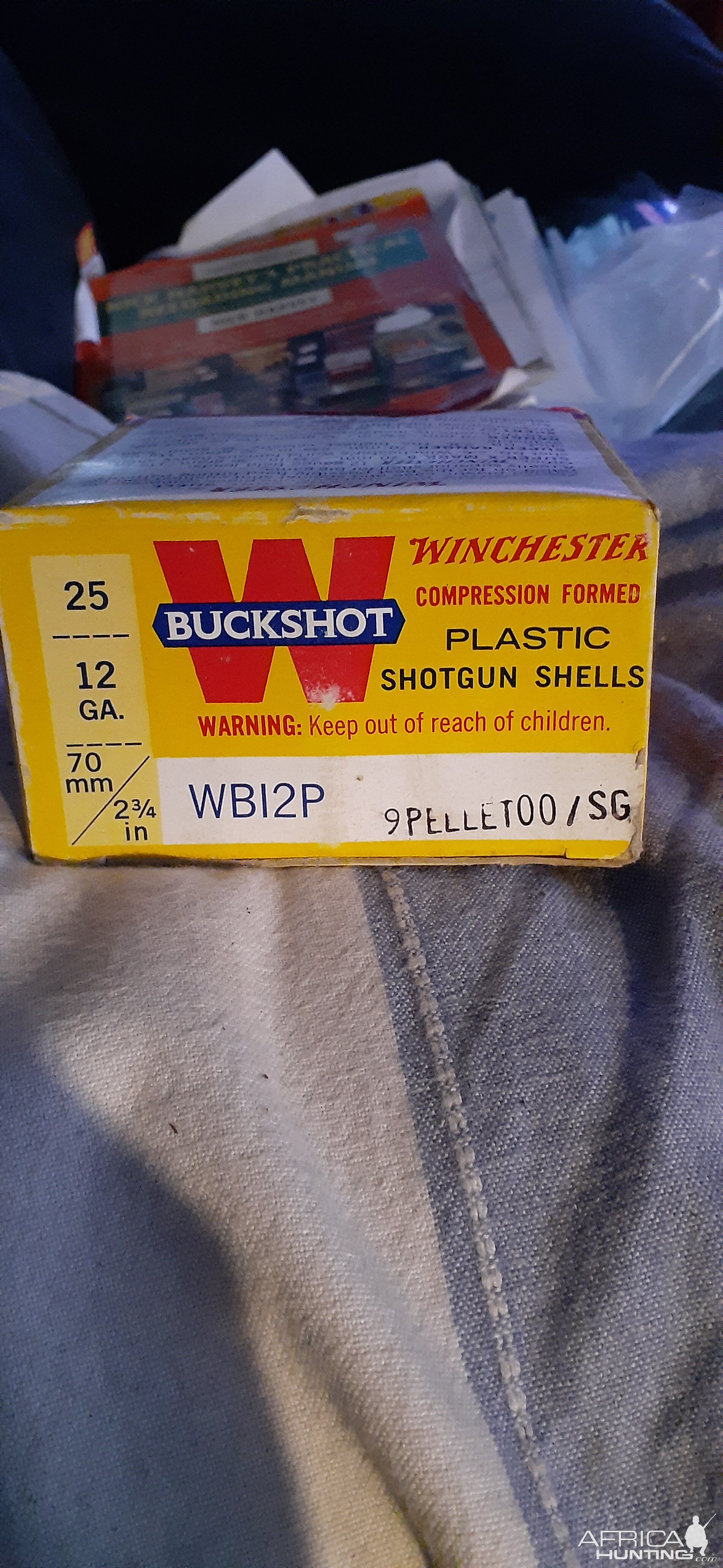 Winchester 9 pellet Buckshot