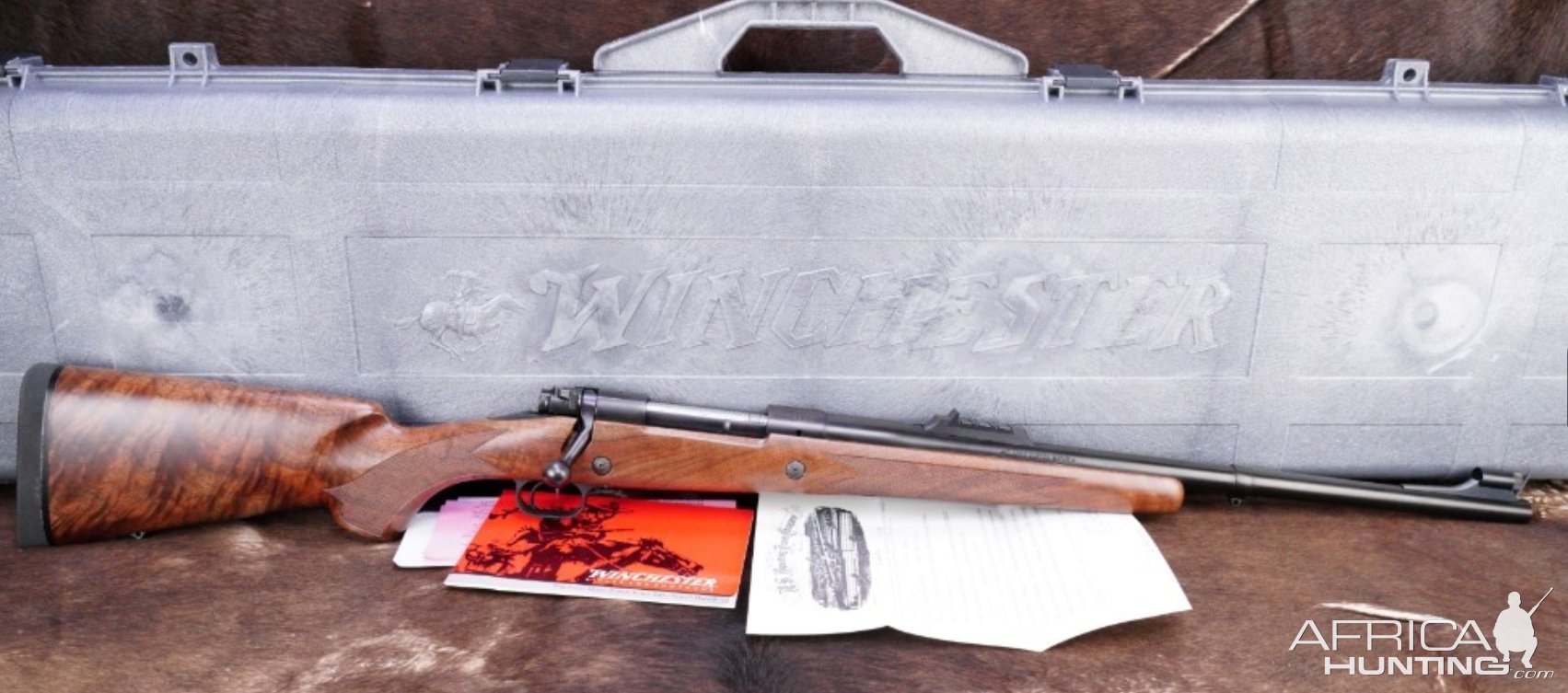 Winchester Classic Custom Safari 458 Win Mag Rifle