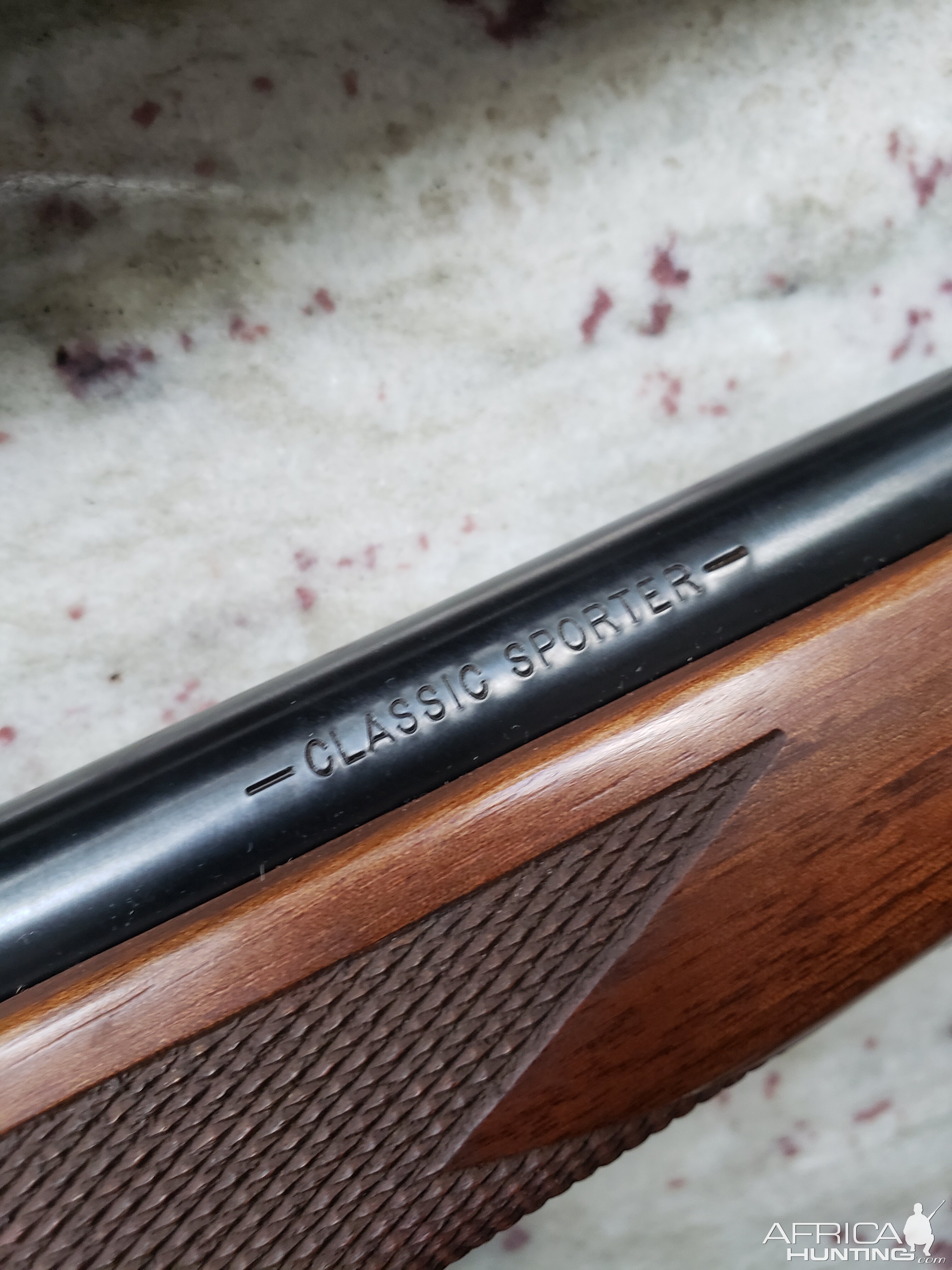 Winchester M70 300 Weatherby Rifle