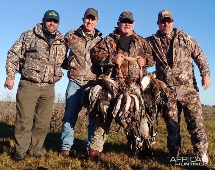 Wing shooting Duck in Argentina