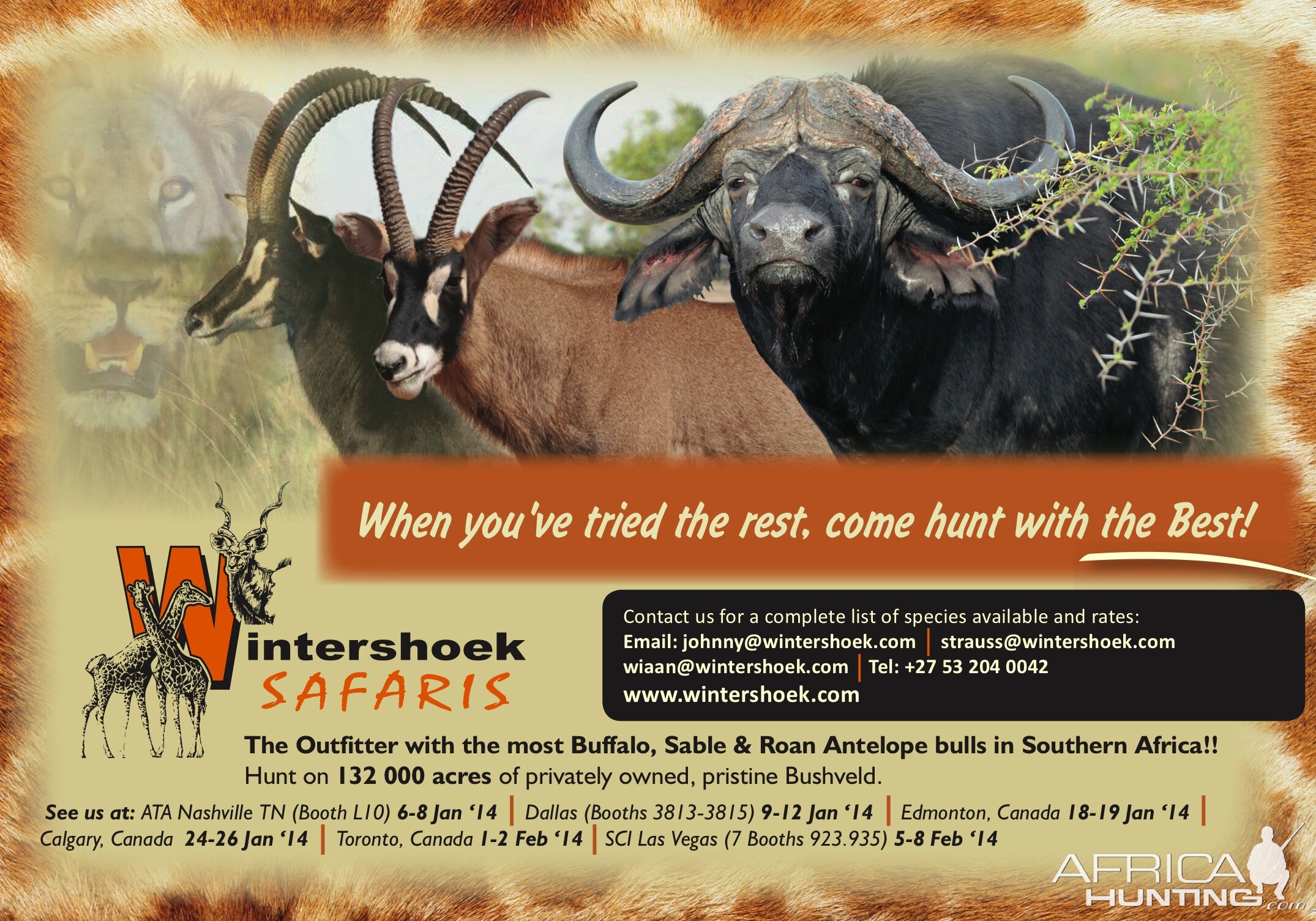 Wintershoek Safaris