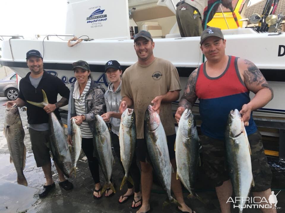 Yellowtail & Kabeljou Fishing South Africa