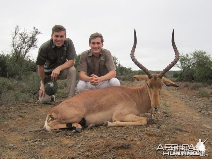 Young Lads  first African Safari with Induna Safaris