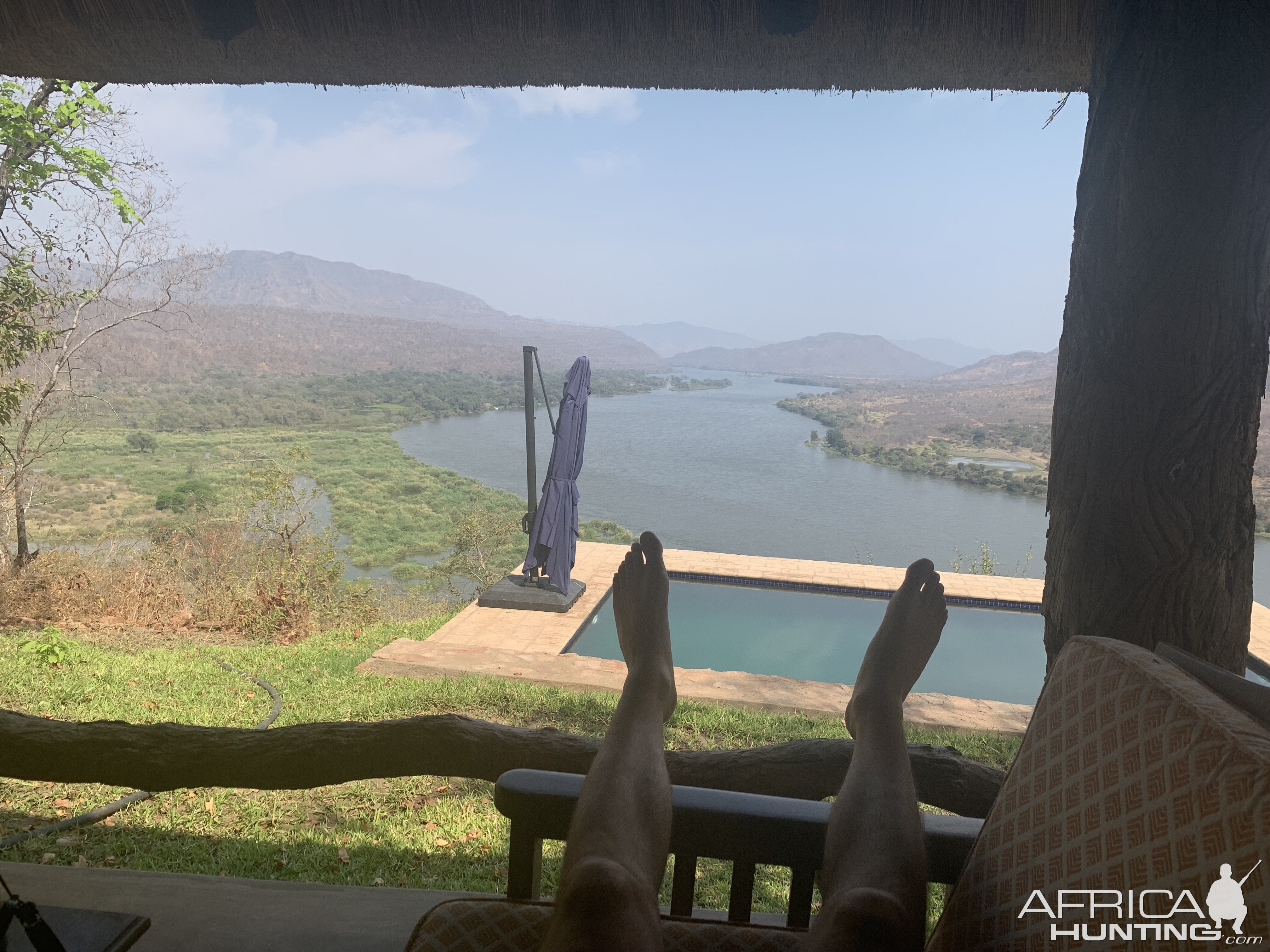 Zambezi River Scenery Zimbabwe