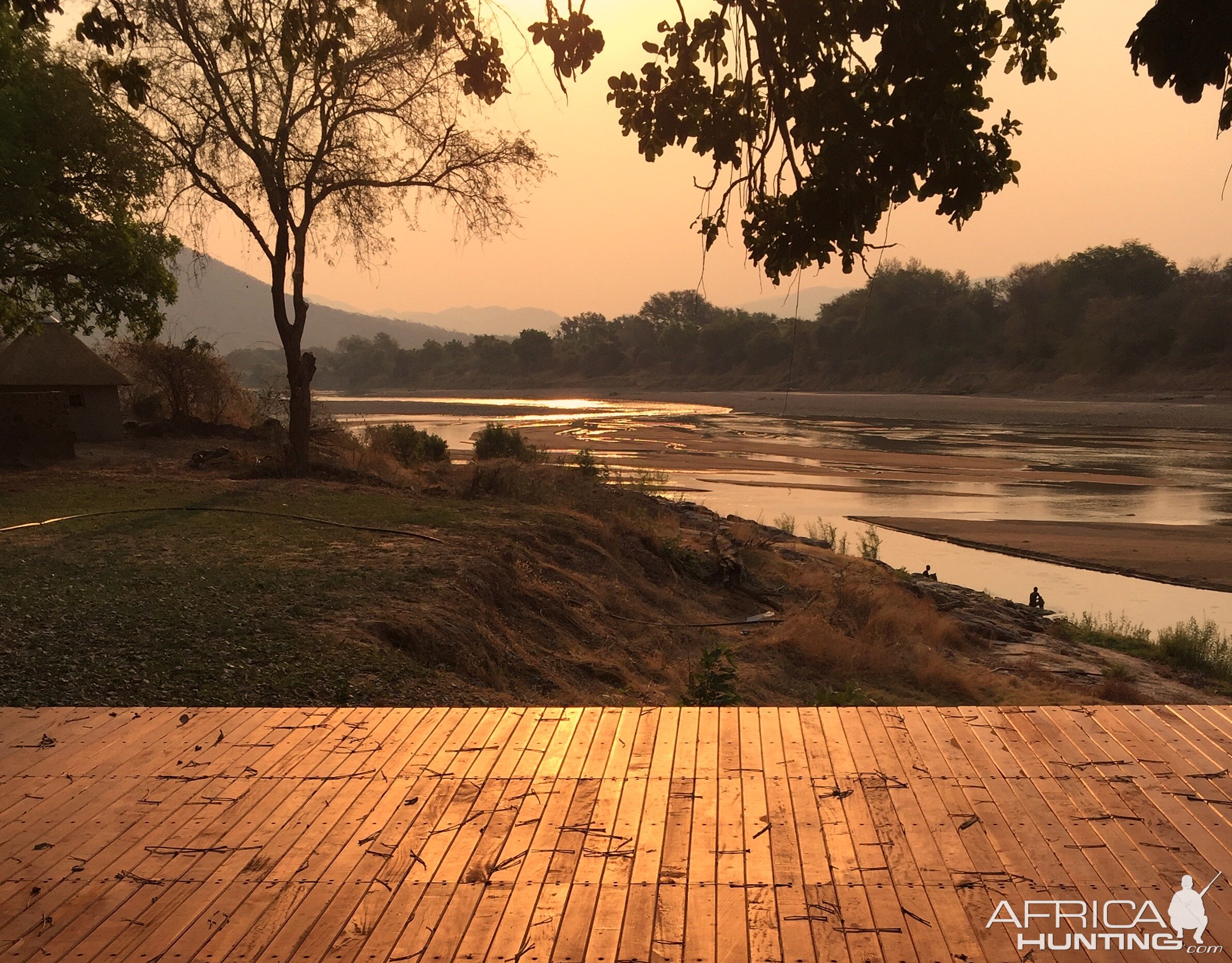 Zambia Hunting Accommodation View from Lodge