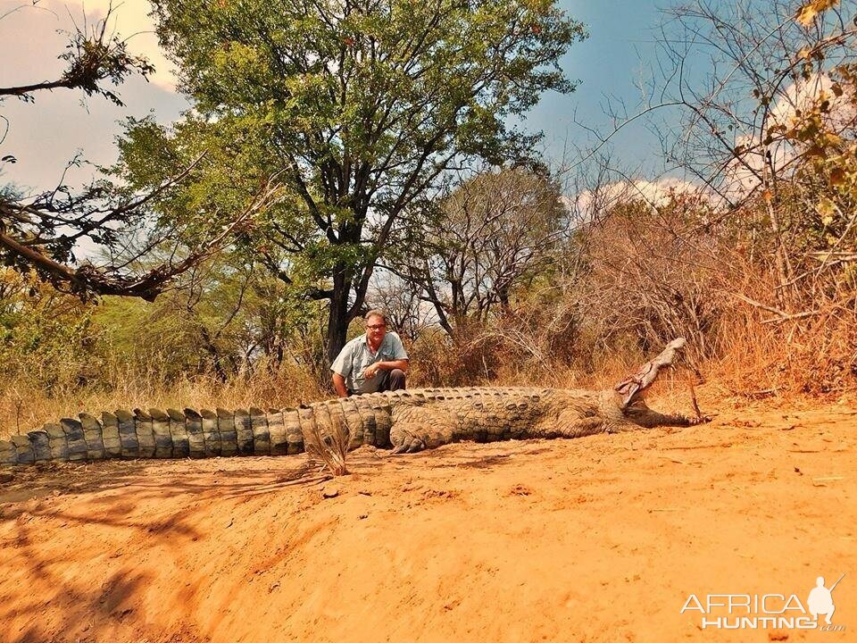 Zambia Hunting Crocodile