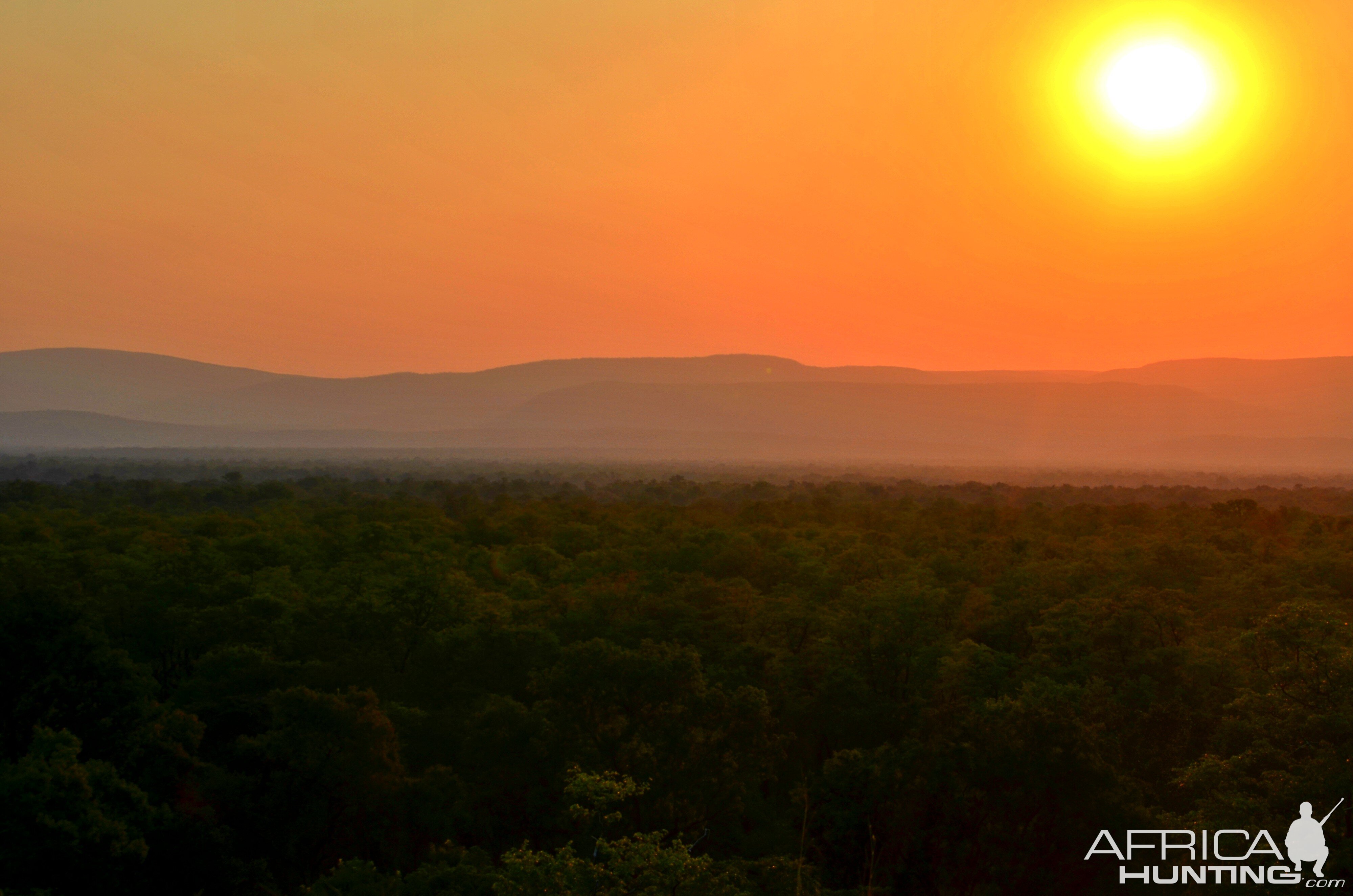 Zambia Sunrise Luangwa Valley