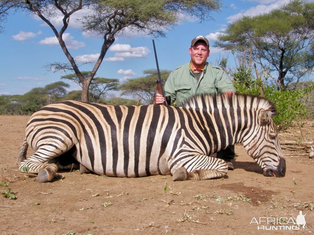 Zebra Hunt at Savuli Ranch, The Save, Zimbabwe