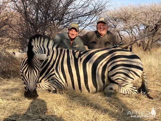 Zebra Hunt Namibia