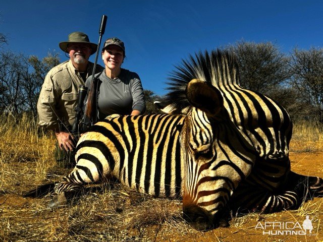 Zebra Hunt Namibia