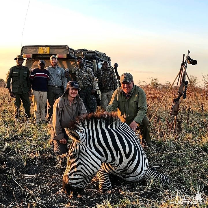 Zebra Hunt Tanzania