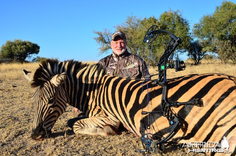 Zebra hunt with Wintershoek Johnny Vivier Safaris