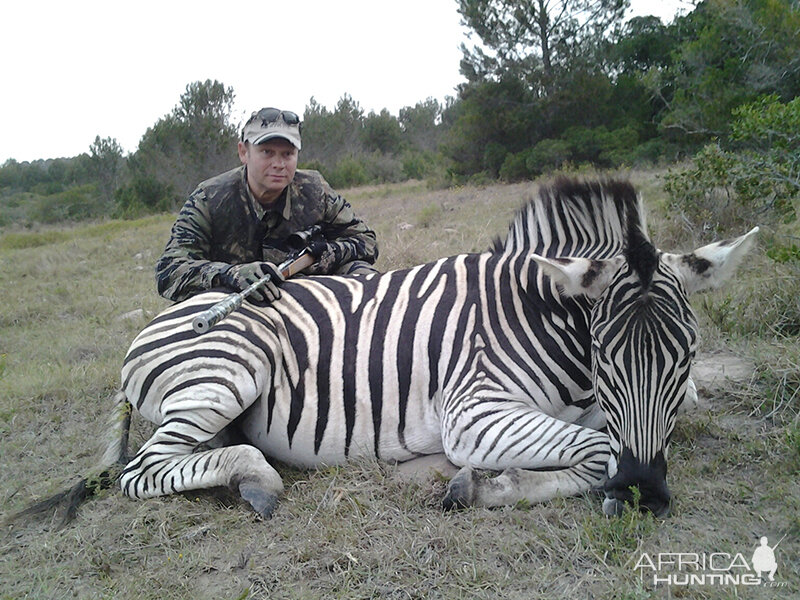 Zebra hunt with Wintershoek Johnny Vivier Safaris