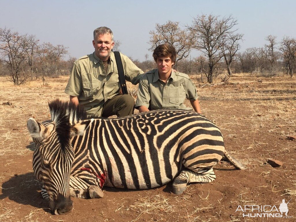 Zebra Hunt Zimbabwe