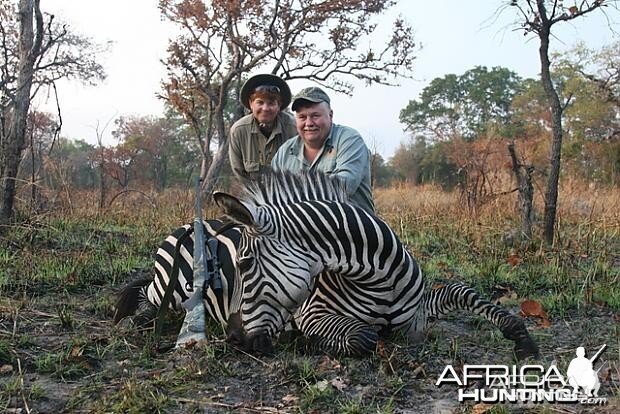 Zebra Hunting in Tanzania