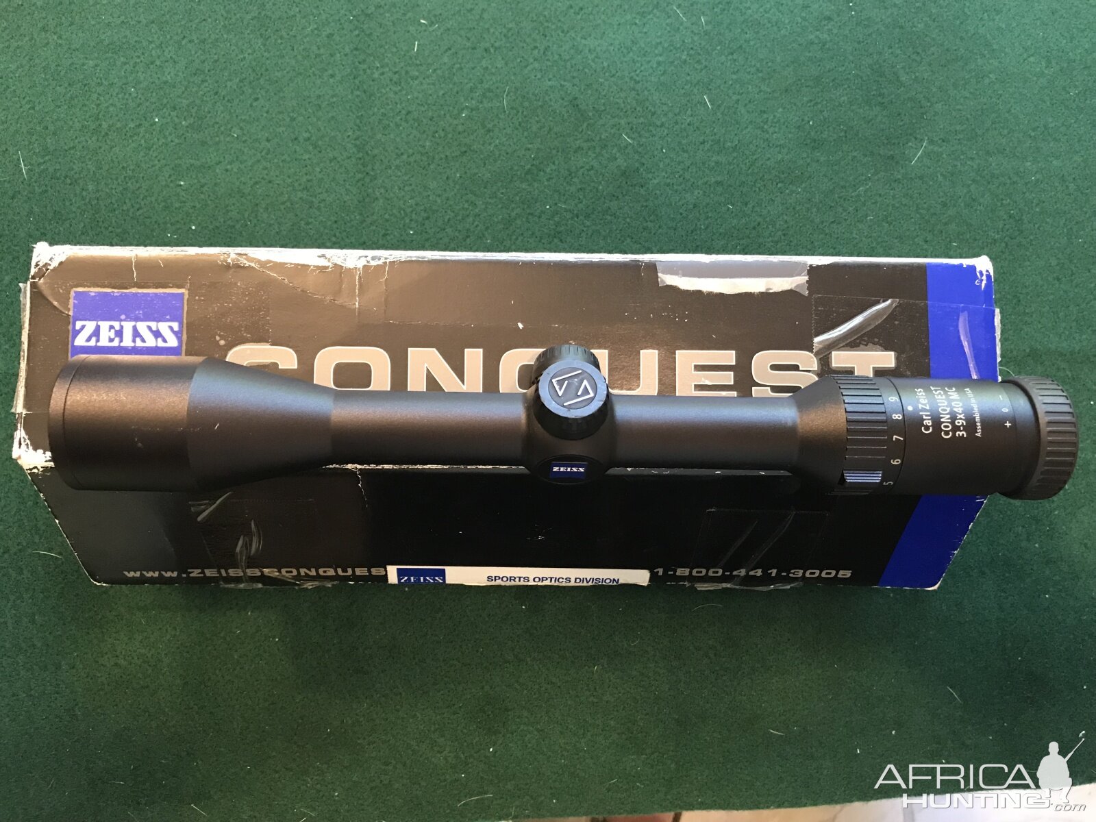 Zeiss Conquest 3x9-40 MC Rifle Scope