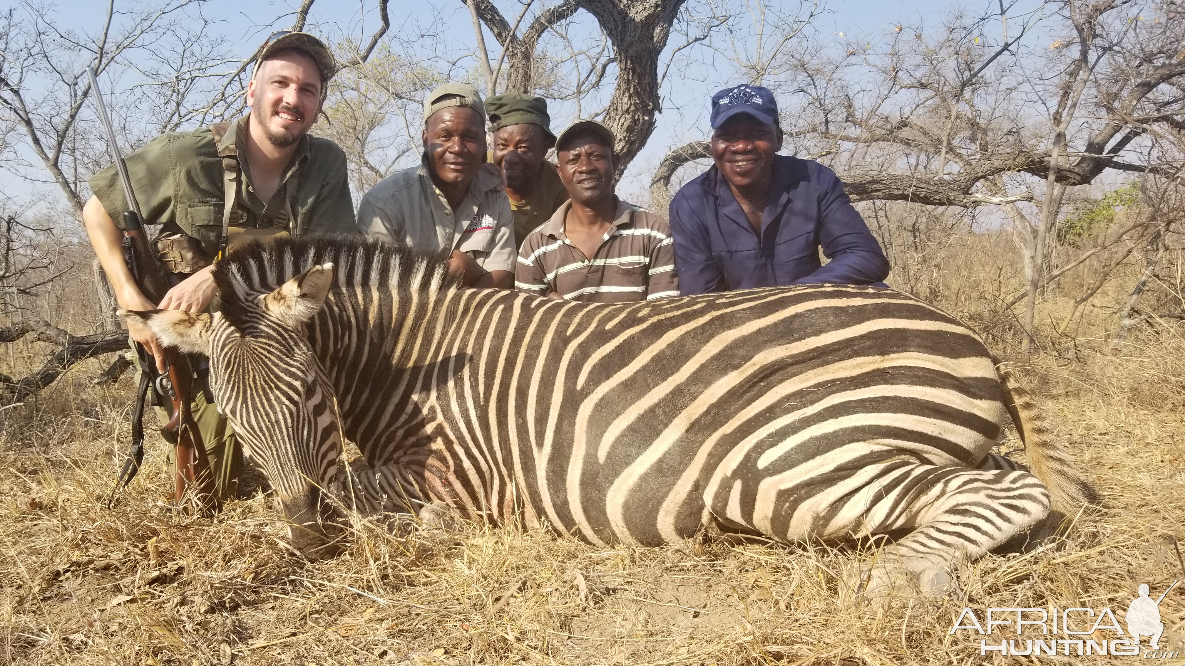 Zimbabwe Hunt Burchell's Plain Zebra