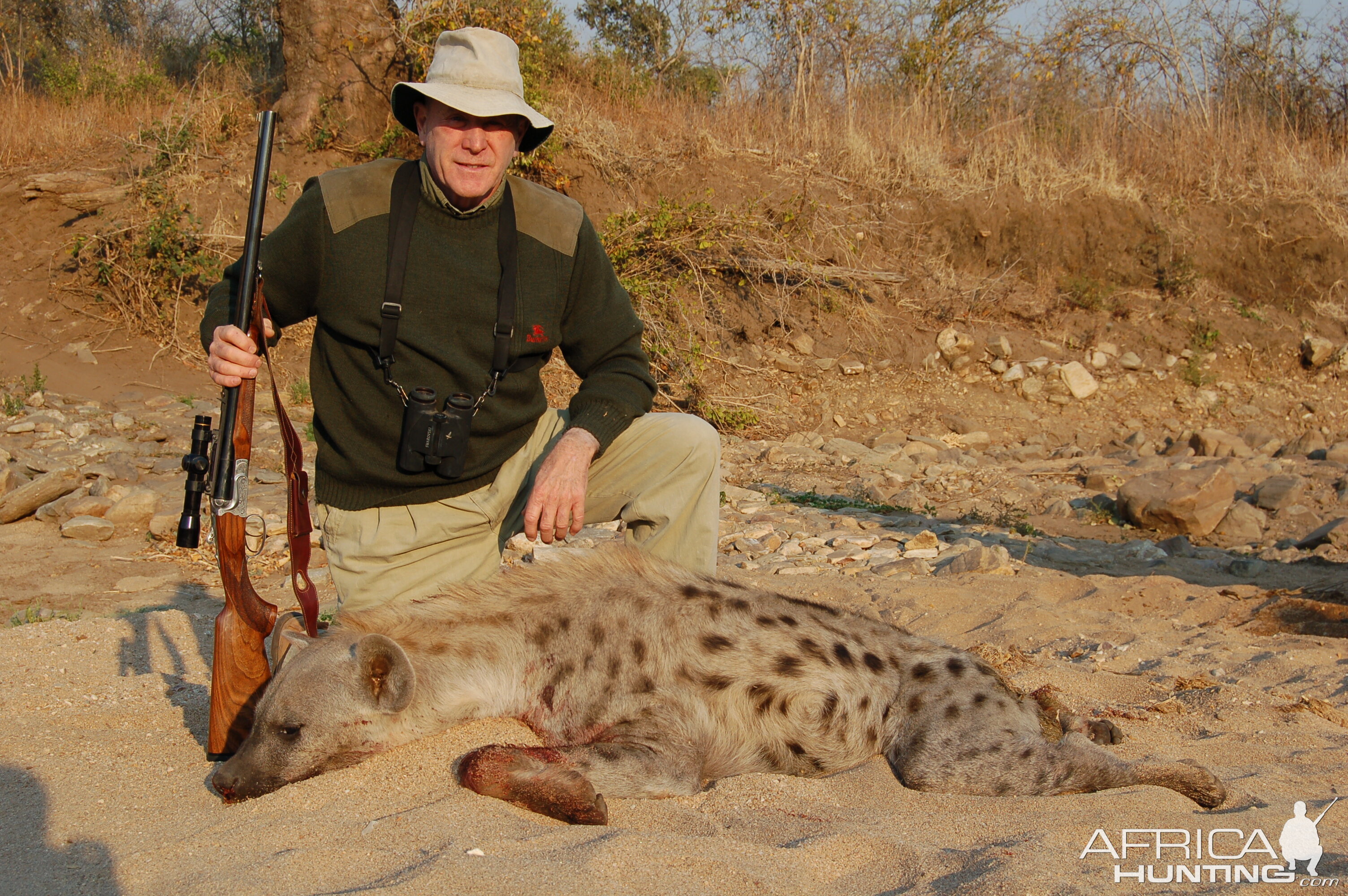 Zimbabwe Hunt Spotted Hyena