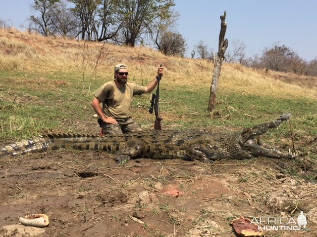 Zimbabwe Hunting Crocodile