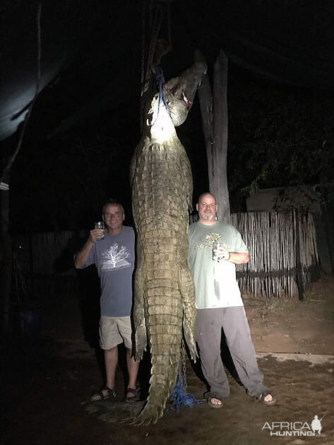 Zimbabwe Hunting Crocodile